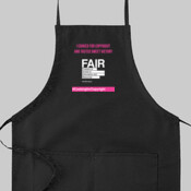 Cooking for Copyright apron black - Aprons - 100% Cotton
