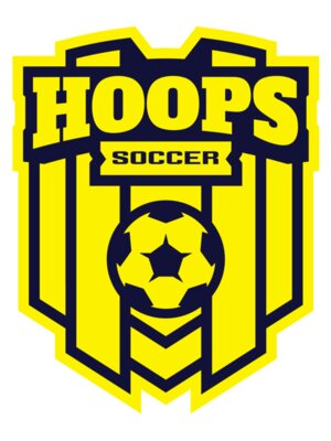 Hoops Soccer logo template