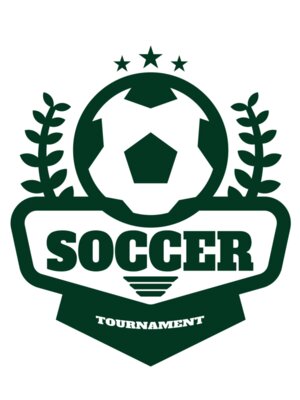 Soccer Tournament logo template