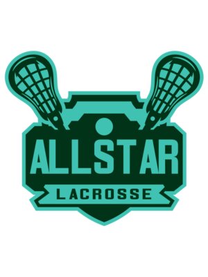 All stars Lacrosse Logo Template