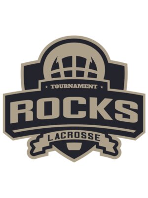 Rocks Tournament Lacrosse Logo Template