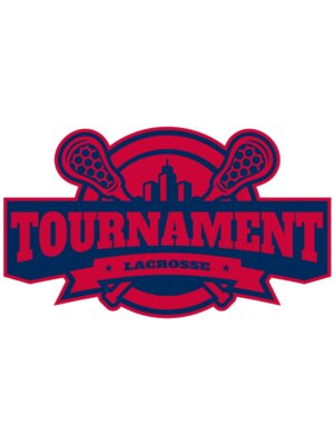 Tournament Lacrosse Logo Template