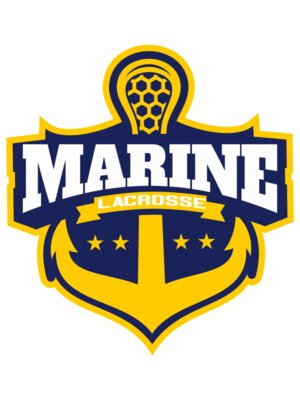 Marine Lacrosse Logo Template