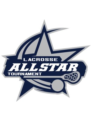 Allstar Tournament Lacrosse Logo Template 02